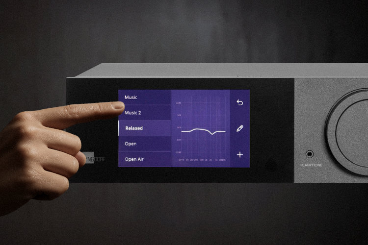 Lyngdorf TDAI-2210 displej